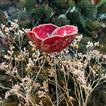 Charger l'image dans la galerie, Grand Coquelicot en Porcelaine