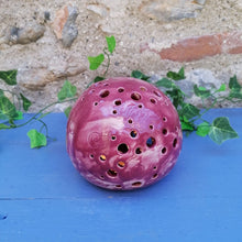 Charger l'image dans la galerie, Photophore Sphère Vieux Rose