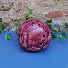 Charger l'image dans la galerie, Photophore Sphère Vieux Rose