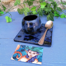 Charger l'image dans la galerie, Service à Thé "Danielé" Bleu Profond