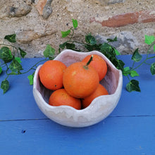 Charger l'image dans la galerie, Saladier en grès émaillé blanc