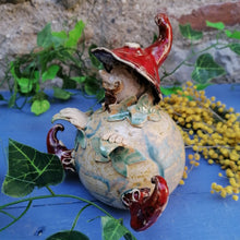 Charger l'image dans la galerie, Lutin de Jardin avec un Chapeau Rouge