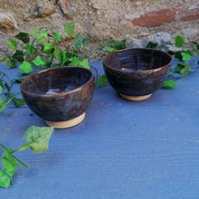 Charger l'image dans la galerie, Bol en Grès Marron Bleuté