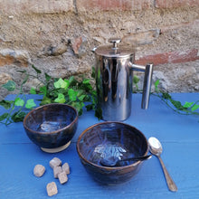 Charger l'image dans la galerie, Bol en Grès Marron Bleuté