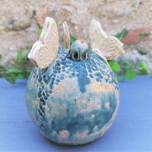 Charger l'image dans la galerie, Pique Fleurs Turquoise Trois Papillons