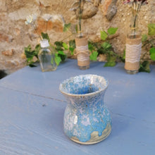 Charger l'image dans la galerie, Vase Bleu Cristallisé