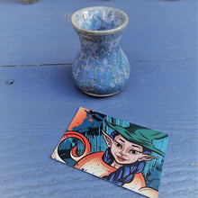 Charger l'image dans la galerie, Petit Vase Bleu Cristallisé