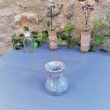 Charger l'image dans la galerie, Petit Vase Bleu Cristallisé
