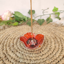 Charger l'image dans la galerie, Porte-Encens Coquelicot Rougeoyant