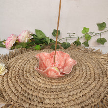 Charger l'image dans la galerie, Porte-Encens coquelicot tendre orangé