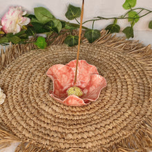 Charger l'image dans la galerie, Porte-Encens coquelicot tendre orangé