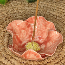 Charger l'image dans la galerie, Porte-Encens coquelicot tendre orangé