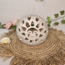 Charger l'image dans la galerie, Photophore Soleil Nacré