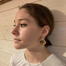 Charger l'image dans la galerie, Boucles d'Oreilles Poppy Oranges