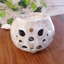 Charger l'image dans la galerie, Brûle-parfum Blanc Nacré