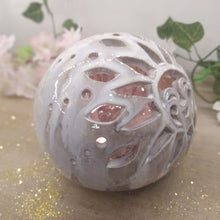 Charger l'image dans la galerie, Photophore Soleil Nacré