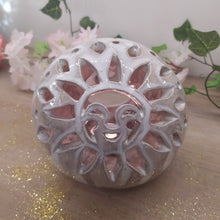 Charger l'image dans la galerie, Photophore Soleil Nacré