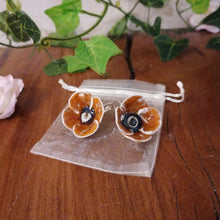 Charger l&#39;image dans la galerie, Boucles d&#39;Oreilles Poppy Oranges
