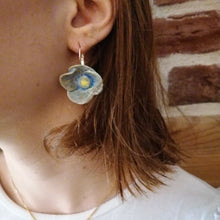 Charger l&#39;image dans la galerie, Boucles d&#39;Oreilles Poppy Turquoises
